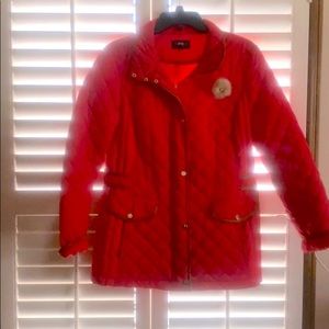 Jones New York quilted coat
